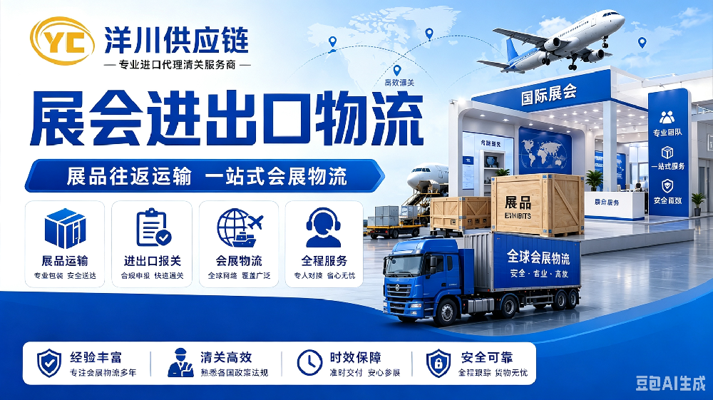 【展会物流】一站式会展物流服务,让展品跨境运输安全无忧